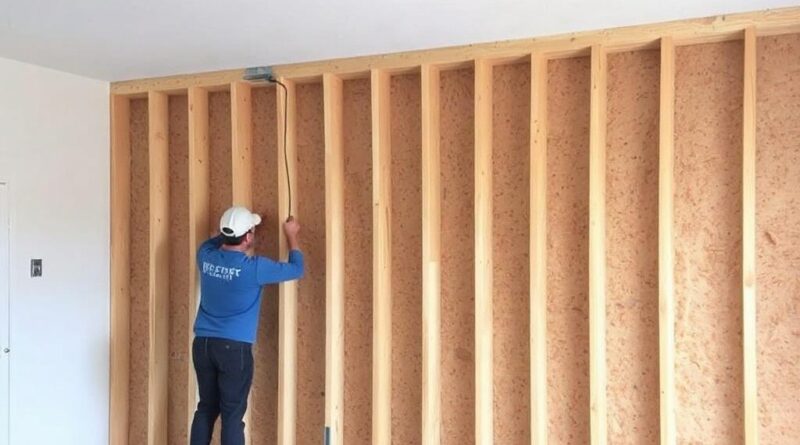 Trockenbauwände stellen – ständerwerk, dämmung und beplankung