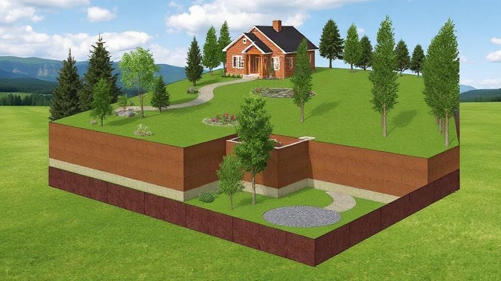 Hanggrundstück gestalten – welche Lösungen Erosion und Pflegeaufwand reduzieren. Geländemodellierung: Gefälle glätten und Wasserzonen trennen Hanggrundstück gestalten – welche Lösungen Erosion und Pflegeaufwand reduzieren. Geländemodellierung: Gefälle glätten und Wasserzonen trennen