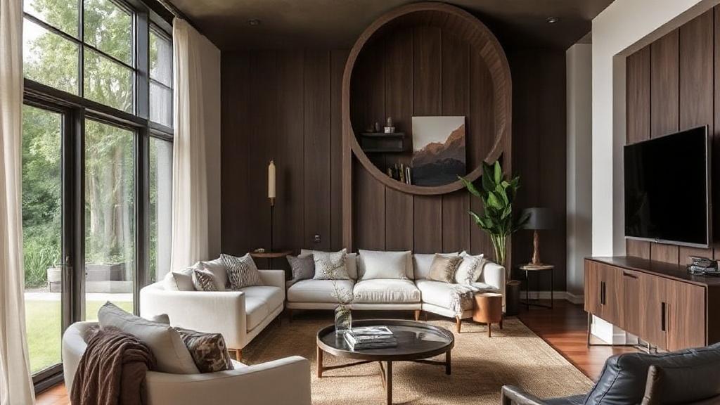 Dunkles Holz im Innenraum – wie es modern statt schwer wirkt. So wirkt dunkles Holz langfristig gut Dunkles Holz im Innenraum – wie es modern statt schwer wirkt. So wirkt dunkles Holz langfristig gut